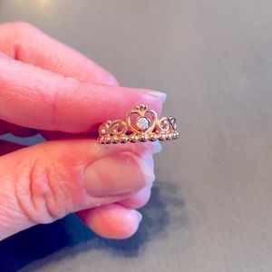 Pandora Princess Tiara Crown Ring (Size 6)